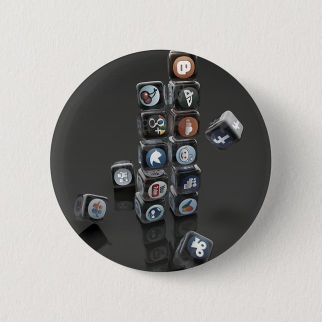 SOCIALUTION - Social Media Overload Button (Front)