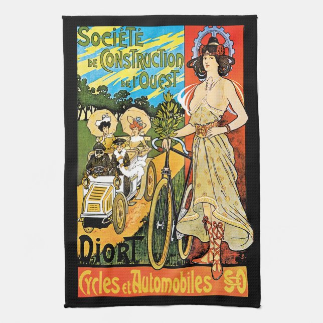 Societe de Construction de l'Ouest Kitchen Towel (Vertical)