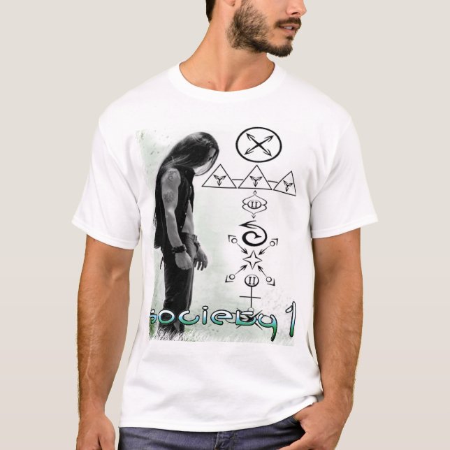 Society 1 Matt Zane w/ Inner Circle Symbols T-Shirt (Front)