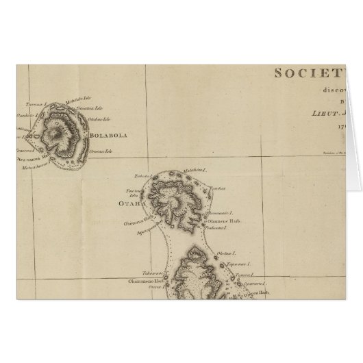 Society Isles, Tahiti Cards (Front Horizontal)