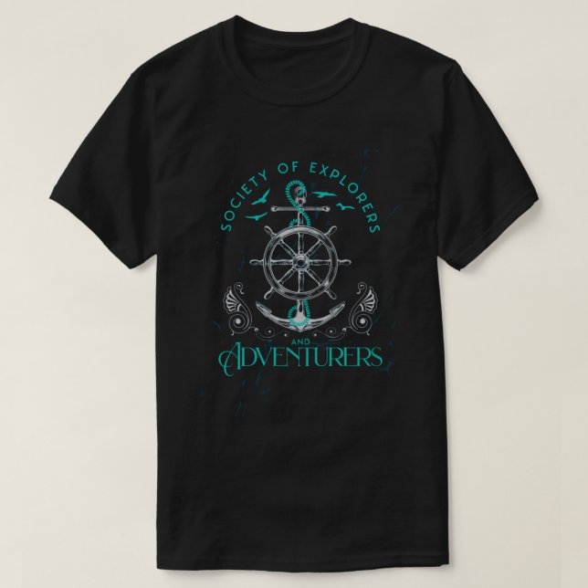Society Of Explorers And Adventurers  (4) T-Shirt (Design Front)