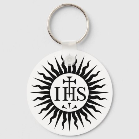 Society Of Jesus (jesuits) Logo Keychain