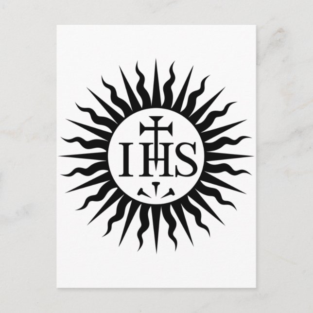 Society of Jesus (Jesuits) Logo Postcard (Front)