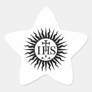 Society of Jesus (Jesuits) Star Sticker