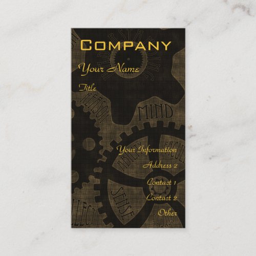 Society of New Century Intellectuals III Business Cards