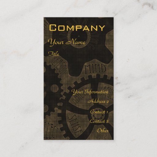 Customizable Society of New Century Intellectuals III Business Cards