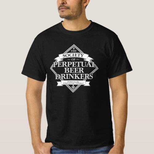 Society of Perpetual Beer Drinkers T_Shirt
