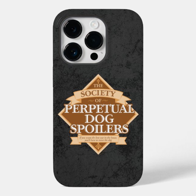 Society of Perpetual Dog Spoilers Case-Mate iPhone Case (Back)