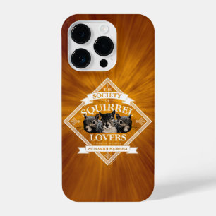 Society of Squirrel Lovers - funny squirrel iPhone 14 Pro Case
