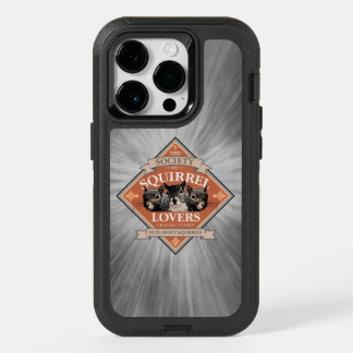 Society of Squirrel Lovers - funny squirrel OtterBox iPhone 14 Pro Case