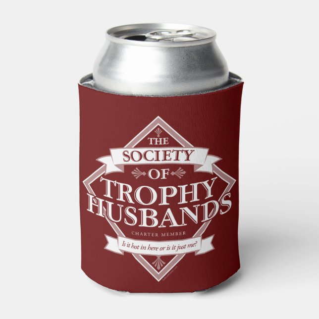 Society of Trophy Husbands Can Cooler (Can Front)