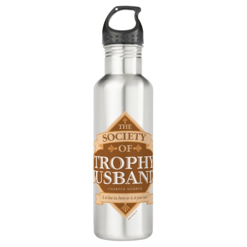 Society of Trophy Husbands Stainless Steel Water Bottle