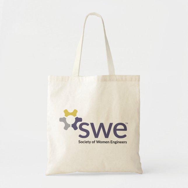 Society of Women Engineers (SWE) Tote Bag (Front)
