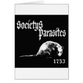 Society's Parasites shirt (Front)