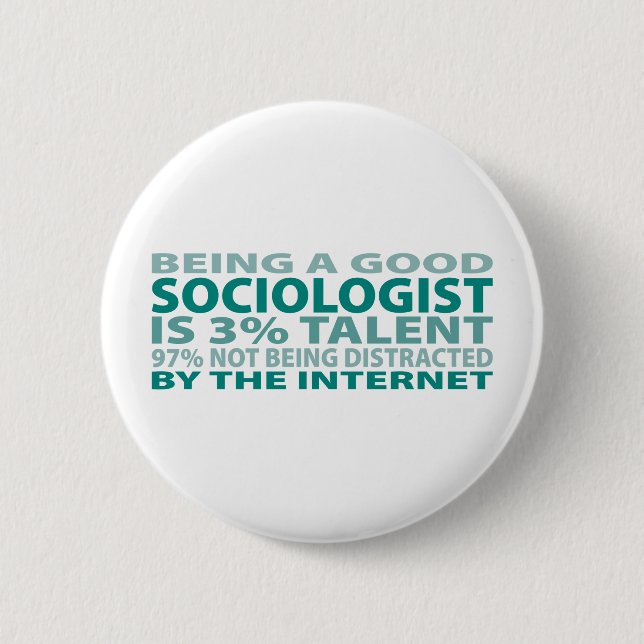 Sociologist 3% Talent Button (Front)