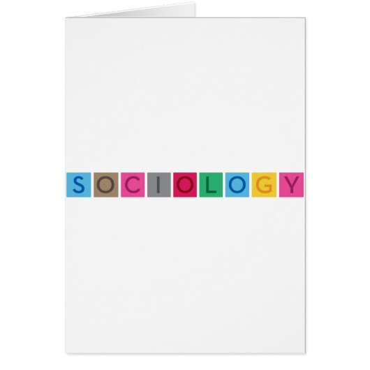 Sociology Cards (Front)