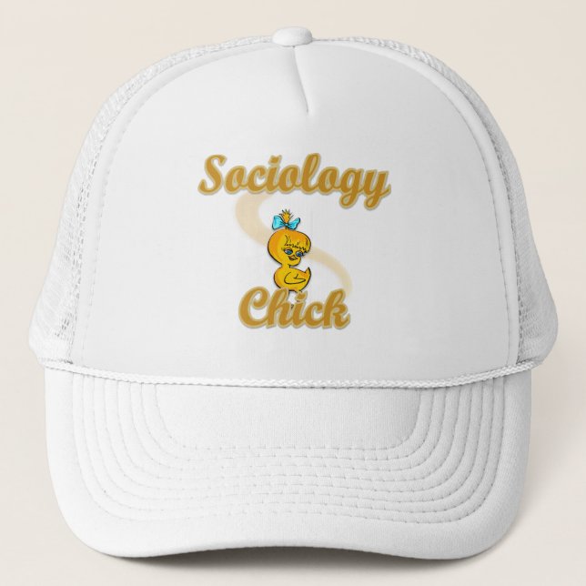 Sociology Chick Trucker Hat (Front)