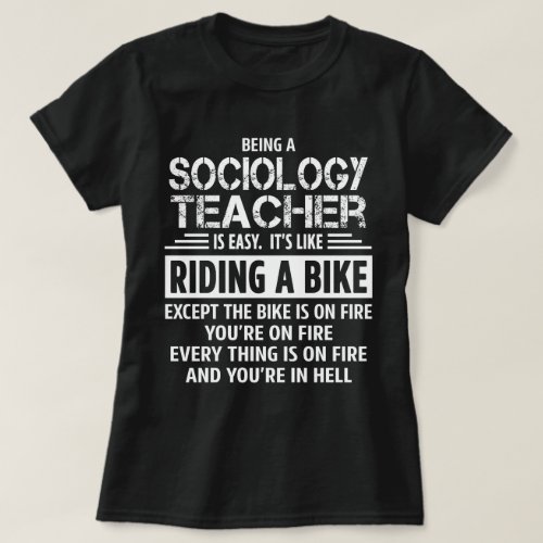 Sociology Teacher T_Shirt