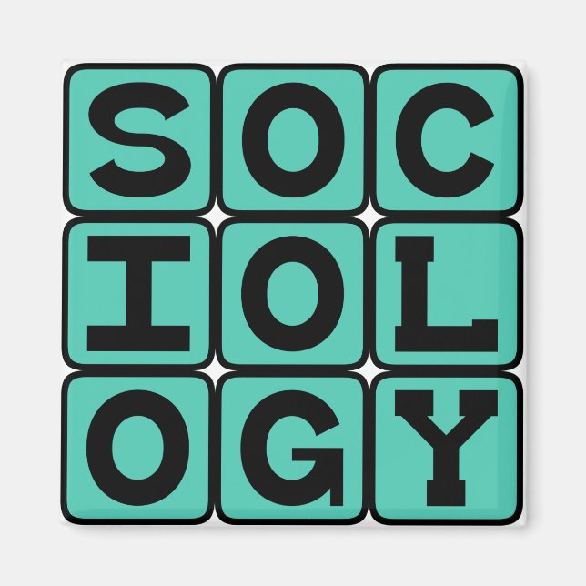 Sociology, The Study of Human Behavior Magnet (Front)