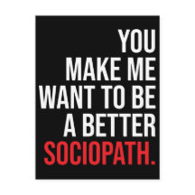 Sociopath, Humor