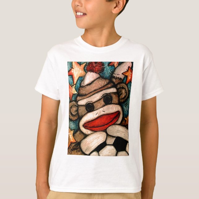 SOCK-er Monkey T-Shirt (Front)