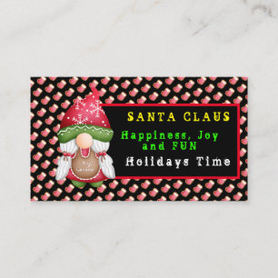 Sock Gnome Customize Color and Text Business Card