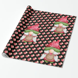 Sock Gnome Customize Color Wrapping Paper