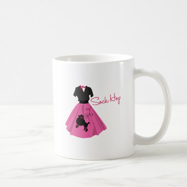 Sock Hop Coffee Mug (Right)