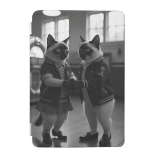 Sock Hop Kitties iPad Mini Cover