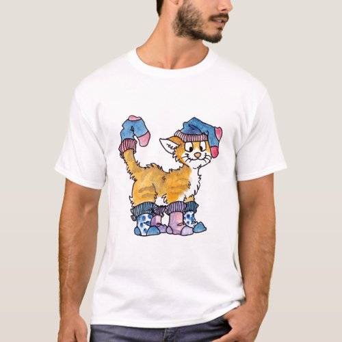 Sock Kitty T_shirt