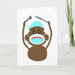 Sock Money General Surgery---Adorable Card