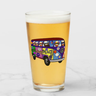 Sock Money Peace Bus Glass
