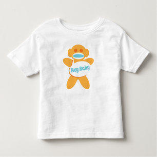 Sock Monkey Baby Shirt Personalize