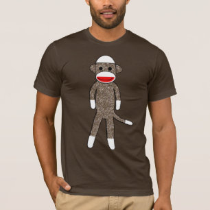 Sock Monkey Basic American T-Shirt