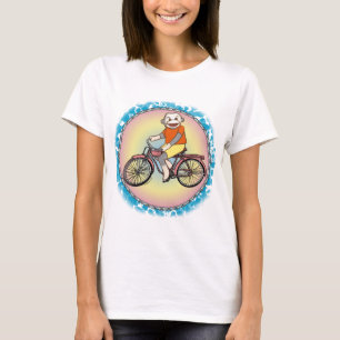 Sock Monkey Bicycle t-shirt
