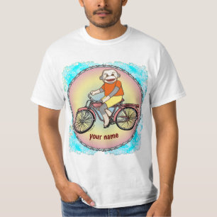 Sock Monkey Bicycle t-shirt