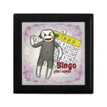 Sock Monkey Bingo Gift Box