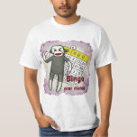 Sock Monkey Bingo T-Shirt