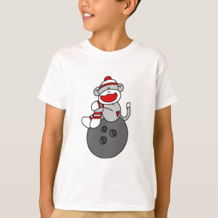 Sock Monkey Bowling T-shirts and Gifts