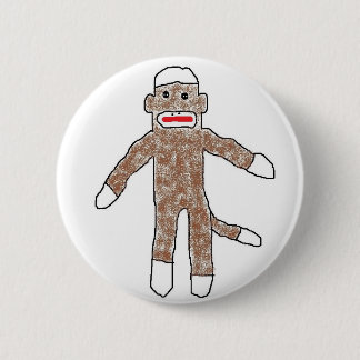 Sock monkey! button
