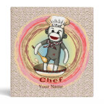 Sock Monkey Chef  revised Binder