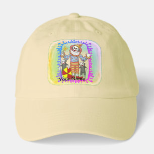 Sock Monkey Clown Hat