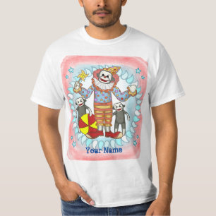 Sock Monkey Clown t-shirt