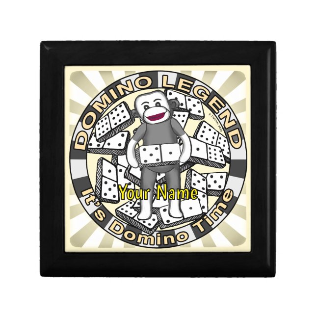 Sock Monkey Domino Legend gift box (Front)