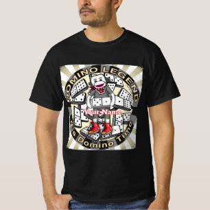 Sock Monkey Domino legend T-Shirt