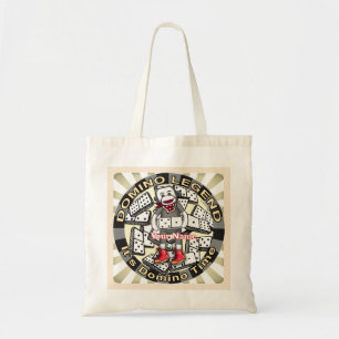 Sock Monkey Domino Legend  Tote Bag