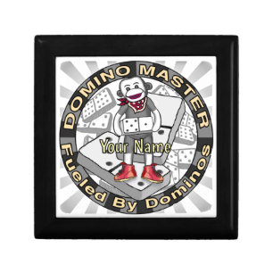 Sock Monkey Domino Master Gift Box