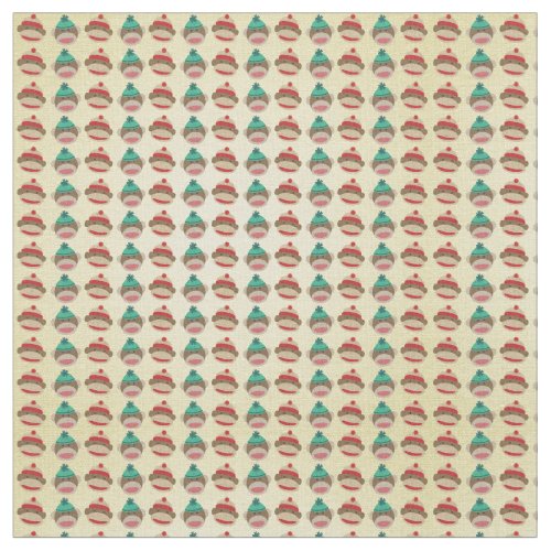 Sock Monkey Fabric