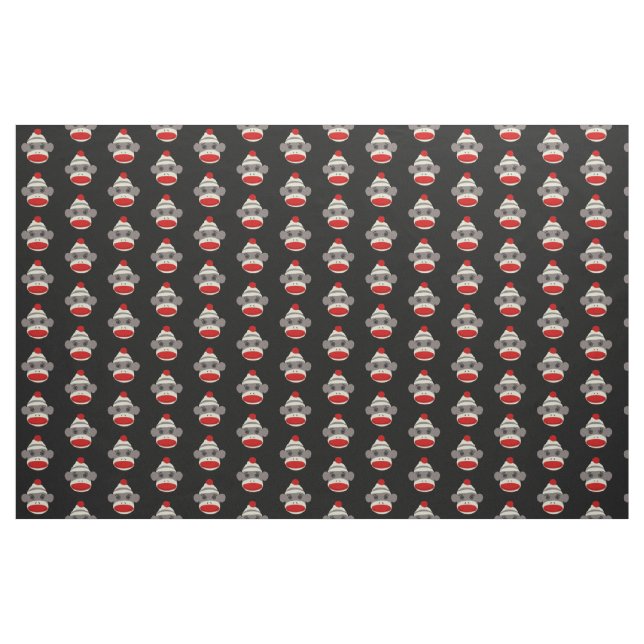 Sock Monkey Face Fabric (Yard)