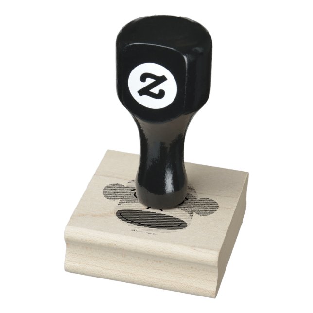 Sock Monkey Face Rubber Stamp (Stamp)